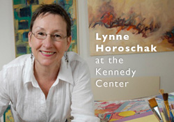 Lynne Horoschak at Kennedy Center