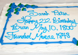Help Us Celebrate Sarah Peter's Birthday